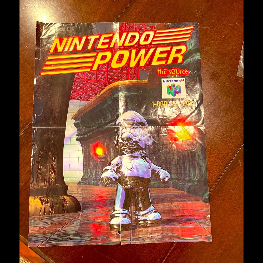 Vintage Nintendo Power Poster